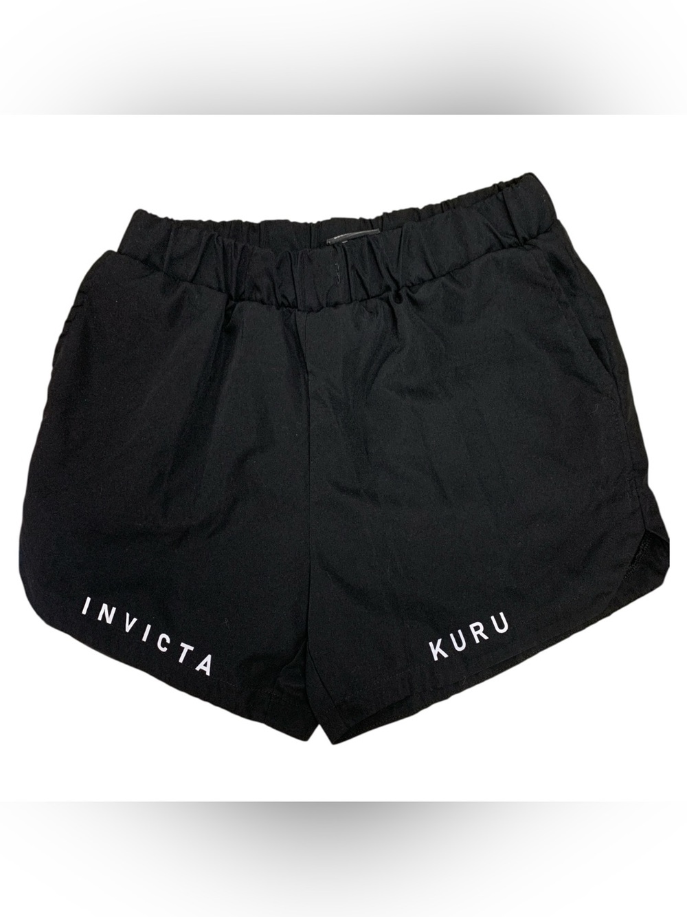 KURU Invicta Black Athletic Shorts Size M